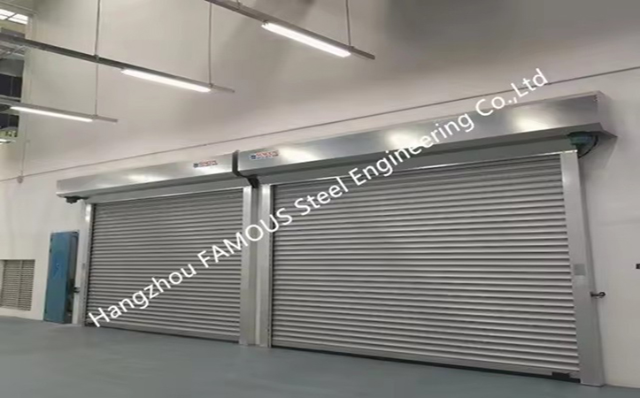 Electric Fire Rated Fast Rolling Shutter Doors2
