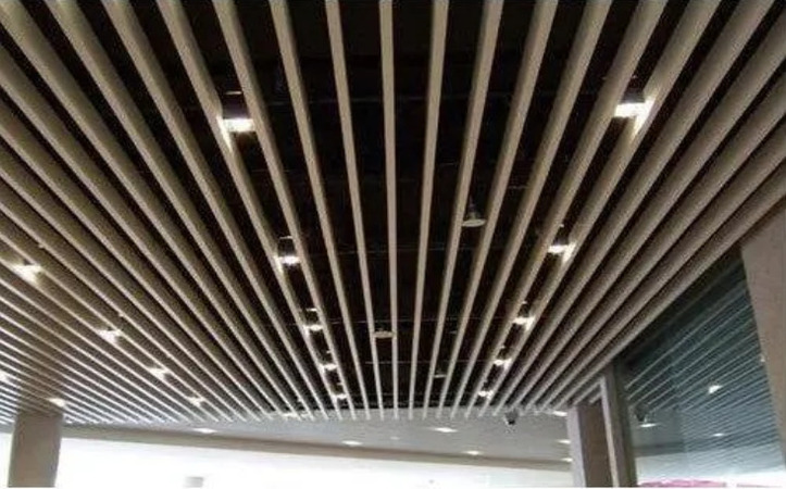 Aluminum square tube ceiling10