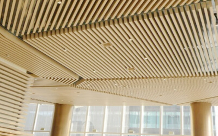 Aluminum square tube ceiling3