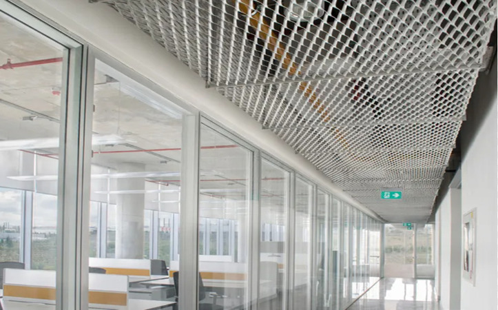 Metal mesh ceilings4