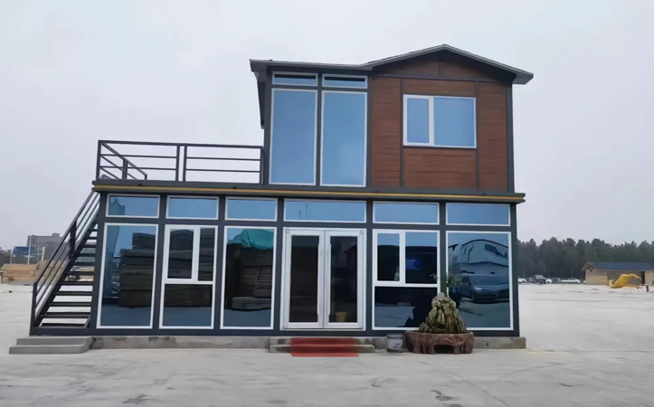 Two Story Container House2