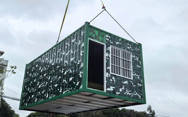 camouflage camping container house4